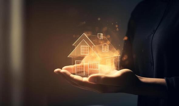 house-of-dream-idea-real-estate-illustration-ai-generative-free-photo